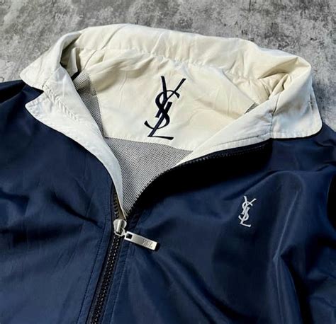 windbreaker ysl|YSL saint laurent jacket.